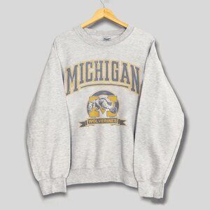 University of Michigan Wolverines Crewneck Sweatshirt, Michigan Wolverines Shirt